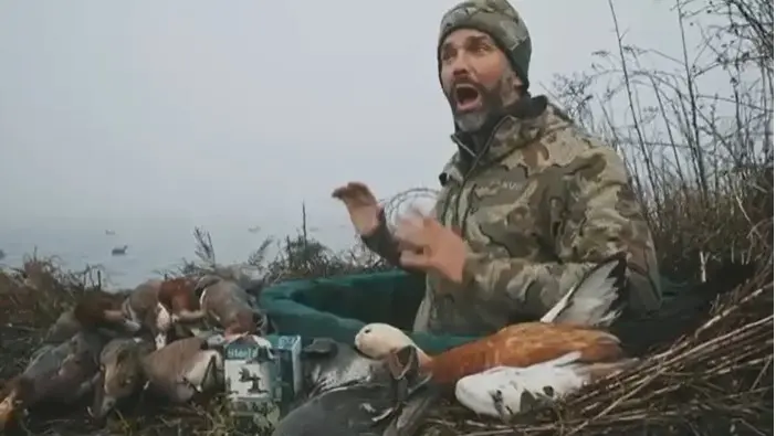 Donald Trump junior in un frame del video