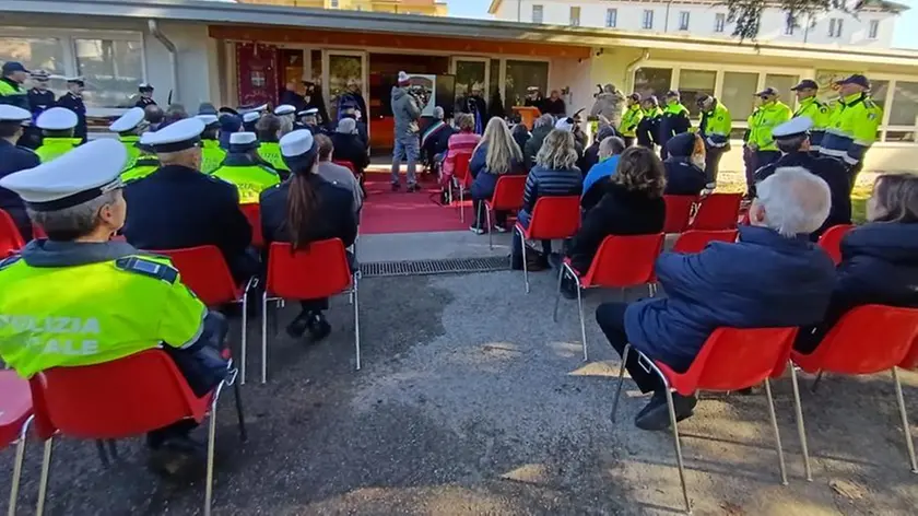 L'inaugurazione della nuova sede della Polizia locale a Belluno