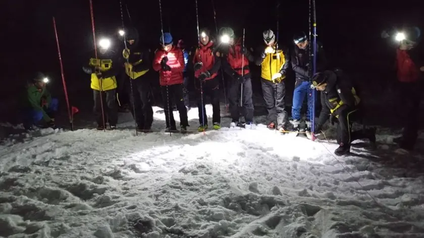 La simulazione di ricerca ad Auronzo
