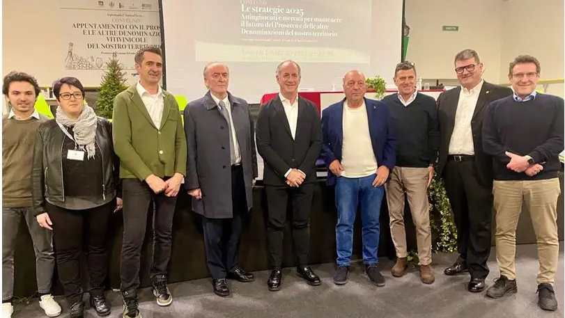 Foto di rito al Convegno a Godega di Sant'Urbano