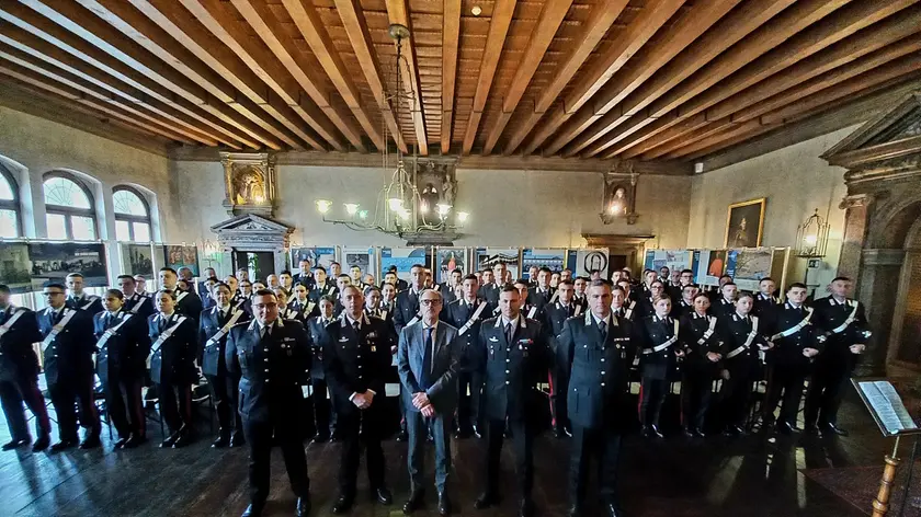 Il contingente dei nuovi arrivati in prefettura