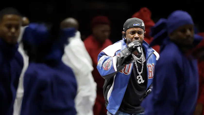 Kendrick Lamar si esibisce con la giacca realizzata a Fiesso D'Artico