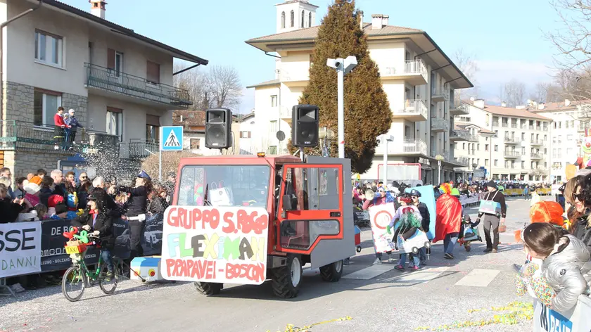 Il carro dedicato a Fleximan