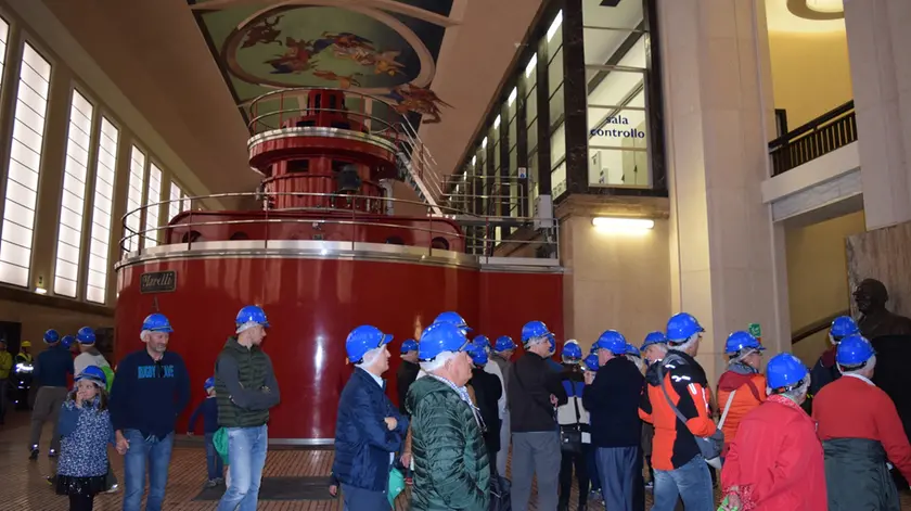 La centrale idroelettrica di Soverzene