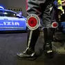 Una pattuglia della Polizia Stradale