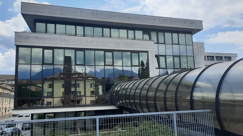 Il palazzo di giustizia di Belluno