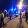 Un'immagine dei soccorsi di stanotte in via Caenere a Monfumo