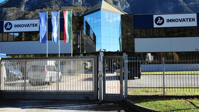 Lo stabilimento di Innovatek di Longarone