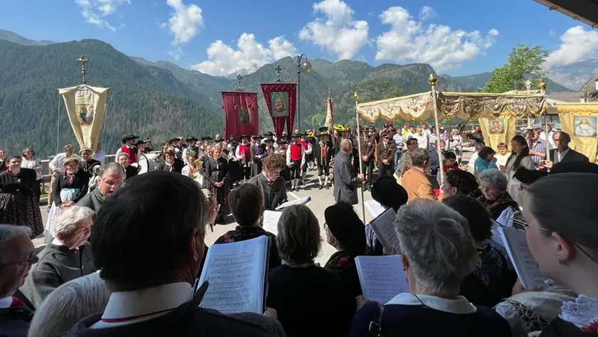 Una manifestazione in Ladino