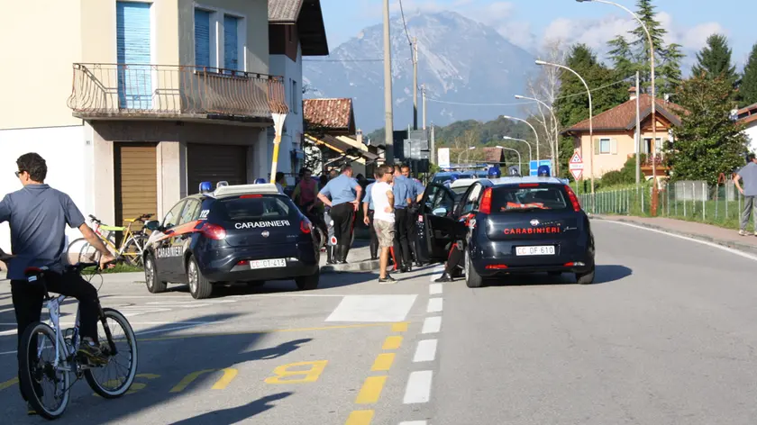 Pattuglie dei carabinieri sulle strade di Limana