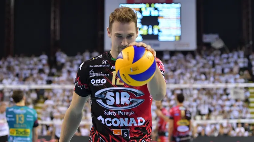 Alexander Berger, qui con la maglia del Perugia