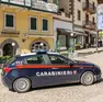 Una pattuglia dei carabinieri a Cortina