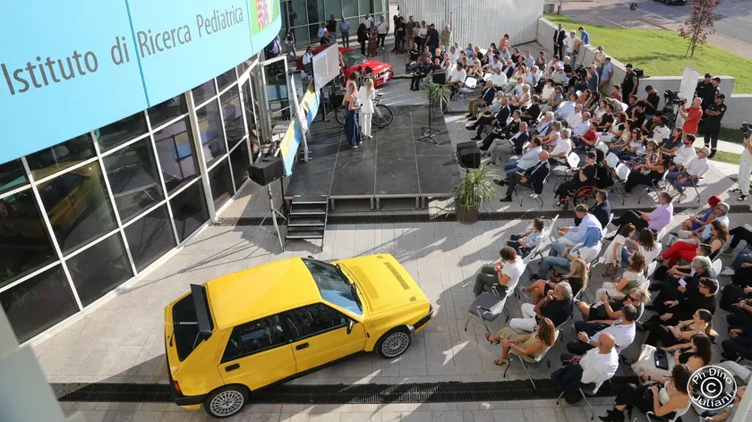 La Delta integrale appartenuta a Baggio in mostra alla festa organizzata alla Città della Speranza