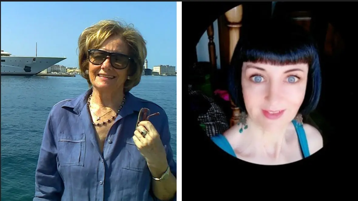 A sinistra la vittima Isabella Tregnaghi, a destra Erika Podmenich