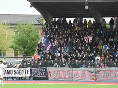 I tifosi della Dolomiti Bellunesi contro il Treviso
