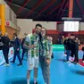 Calogero Tulone con Elena Bortolot
