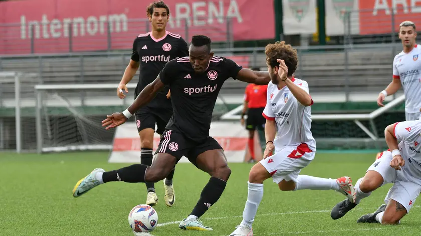 Cherif Diallo in azione