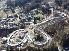 Una vista dall'alto dello Sliding centre (Simico)