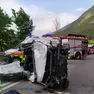L'incidente a Caralte di Perarolo in cui ha perso la vita un motociclista e cinque persone sono rimaste ferite
