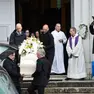Una foto del funerale