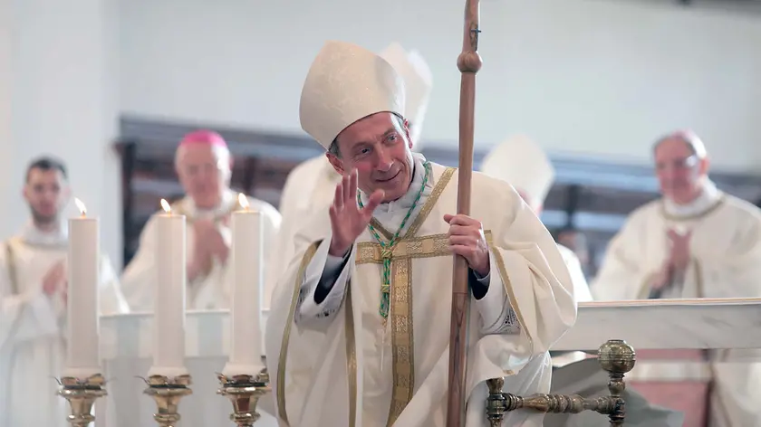 Monsignor Renato Marangoni, vescovo di Belluno