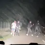 Un momento della rissa culminata con l'omicidio di Lorenzo Cristea