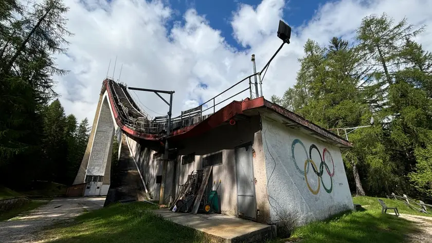 Il trampolino olimpico di Zuel