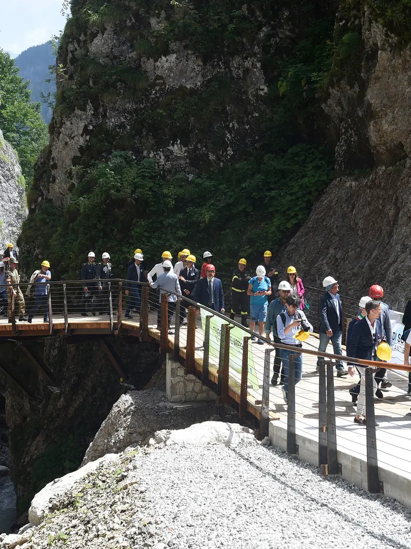 Visitatori ai Serrai di Sottoguda