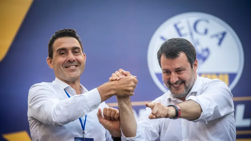 Manifestazione della Lega