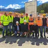 I costruttori in sopralluogo alle varianti del Cadore