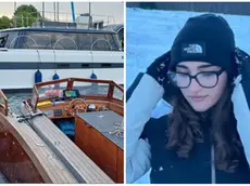 Il catamarano su cui si è verificata la tragedia e la vittima, Anna Chiti