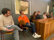 La conferenza stampa di capigruppo e consiglieri di minoranza sul Nevegal