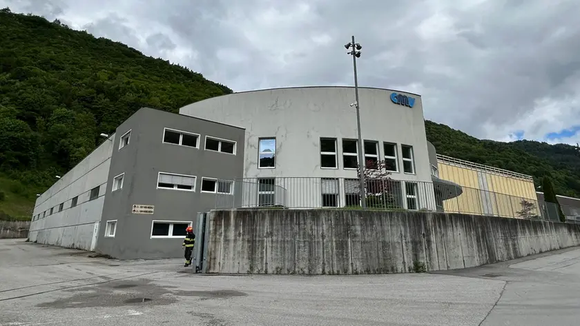 La sede di Cmv, Costruzioni meccaniche Valentini a Roncone
