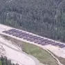 Uno scatto del futuro villaggio olimpico di Cortina