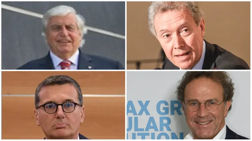Cesare Benedetti, Valentino Campagnolo, Massimo Pavin, Francesco Milleri