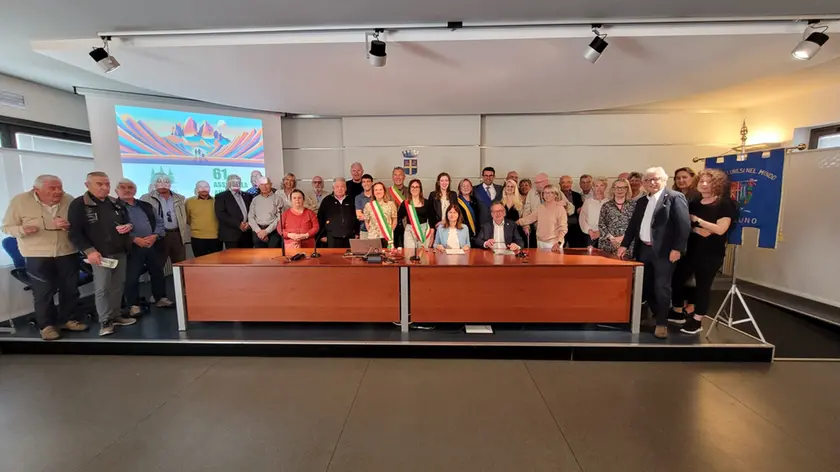 L'assemblea dell'associazione Bellunesi nel mondo