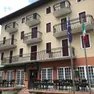 L'Albergo Casa Sperti in piazza a Spert d'Alpago
