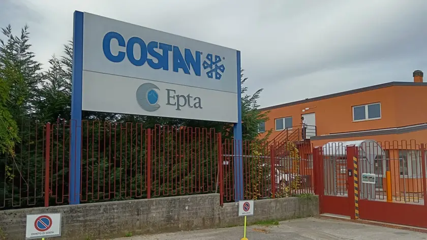 Lo stabilimento di Epta Costan a Limana