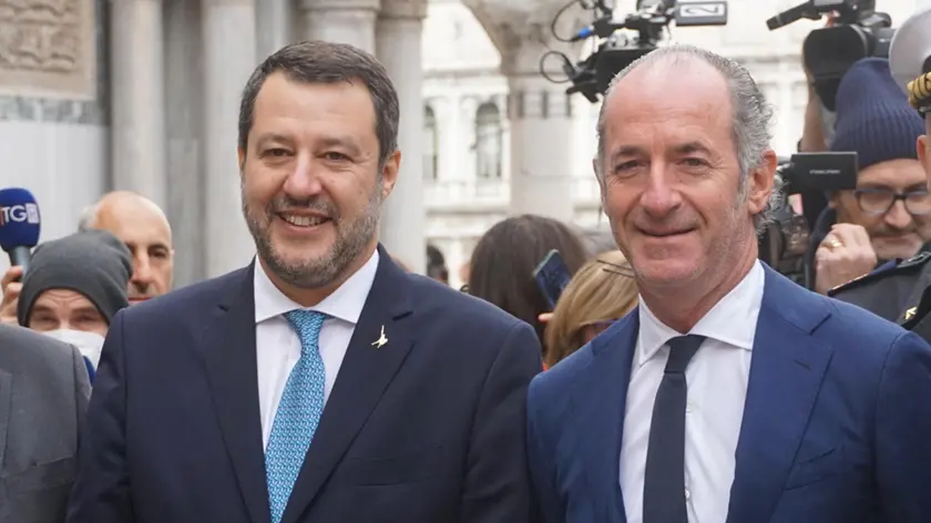 Matteo Salvini e Luca Zaia