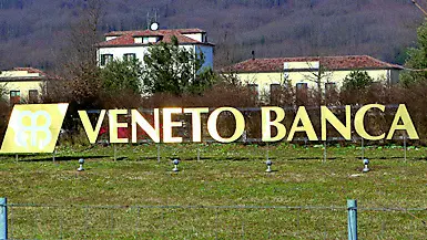 La sede di Veneto Banca