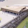 Un rendering della futura cabinovia di Socrepes