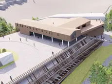 Un rendering della futura cabinovia di Socrepes