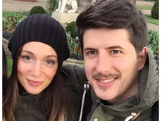 Marco Gottardi, 27 anni di San Stino di Livenza, e la fidanzata, Gloria Trevisan, 27 anni di Camposampiero