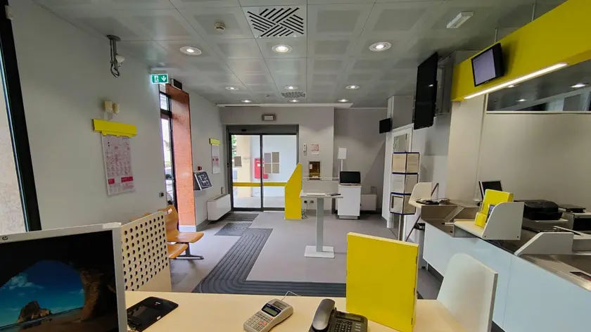 Il nuovo aspetto delle Poste di Sedico dopo la ristrutturazione