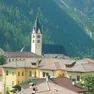 La zona di Chiesa a La Valle Agordina