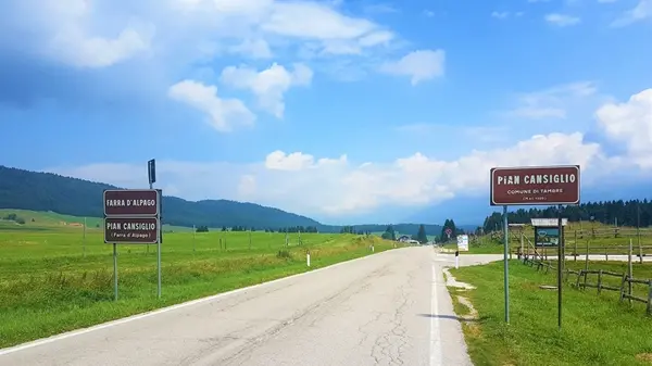 La zona di Pian Cansiglio