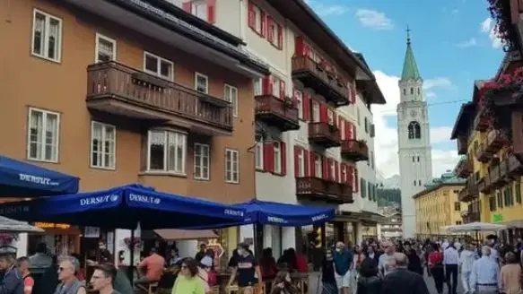 Il centro di Cortina