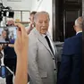 Claudio Sterpin entra nell'aula del Tribunale di Trieste per l'incidente probatorio di lunedì 23 giugno. Foto e video di Andrea Lasorte
