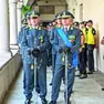 La cerimonia della Guardia di finanza a Belluno