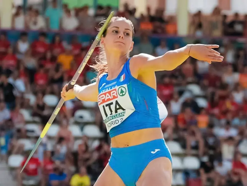 Paola Padovan in azione a Madrid